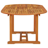 Table de jardin 200x100x75 cm Bois d'eucalyptus solide