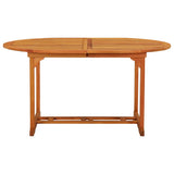 Table de jardin 200x100x75 cm Bois d'eucalyptus solide