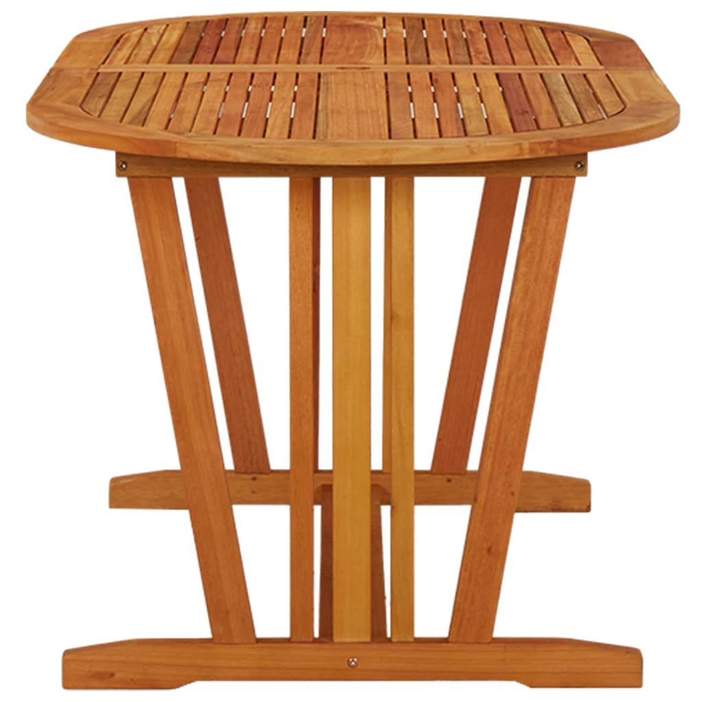 Table de jardin 160x85x75 cm Bois d'eucalyptus solide