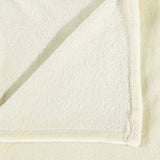 Cream blanket 130x170 cm polyester