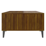 Table basse Chêne marron 103,5x60x35 cm Bois d'ingénierie