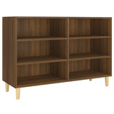 Brown oak sideboard 103.5x35x70 cm engineered wood