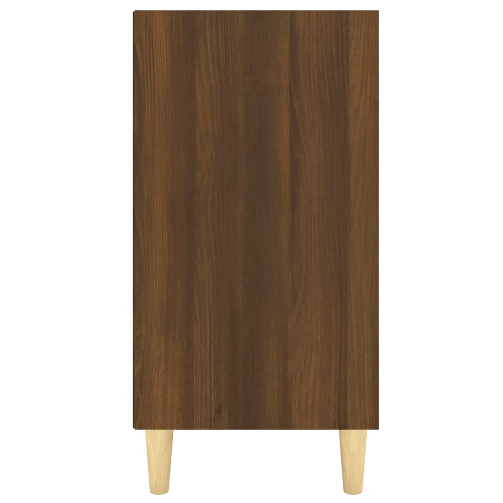 Brown oak sideboard 103.5x35x70 cm engineered wood