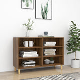 Brown oak sideboard 103.5x35x70 cm engineered wood