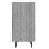 Sonoma graues Sideboard 103,5 x 35 x 70 cm, Holzwerkstoff