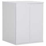 Armoire de machine à laver Blanc 68,5x64,5x88 cm PVC