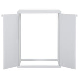 Armoire de machine à laver Blanc 68,5x64,5x88 cm PVC