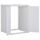 Armoire de machine à laver Blanc 68,5x64,5x88 cm PVC