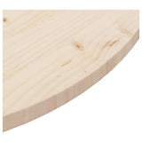 Table top Ø90x2.5 cm Solid pine wood