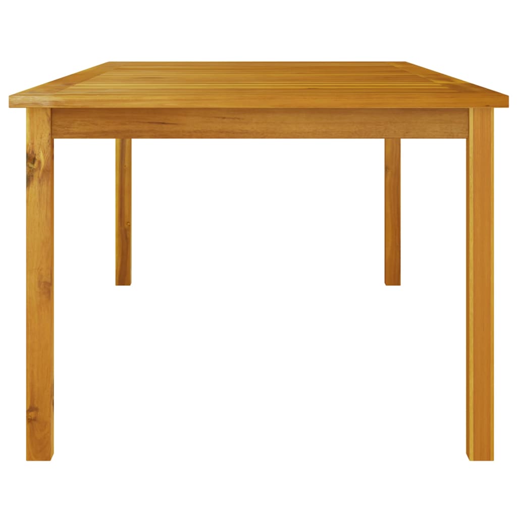 Table de jardin 200x100x74 cm Bois d'acacia solide