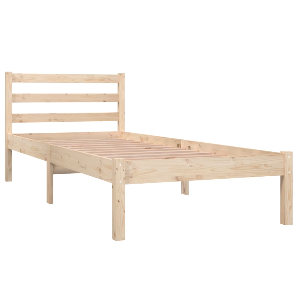 Bed frame without mattress 75x190 cm