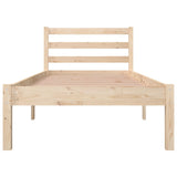 Bed frame without mattress 75x190 cm