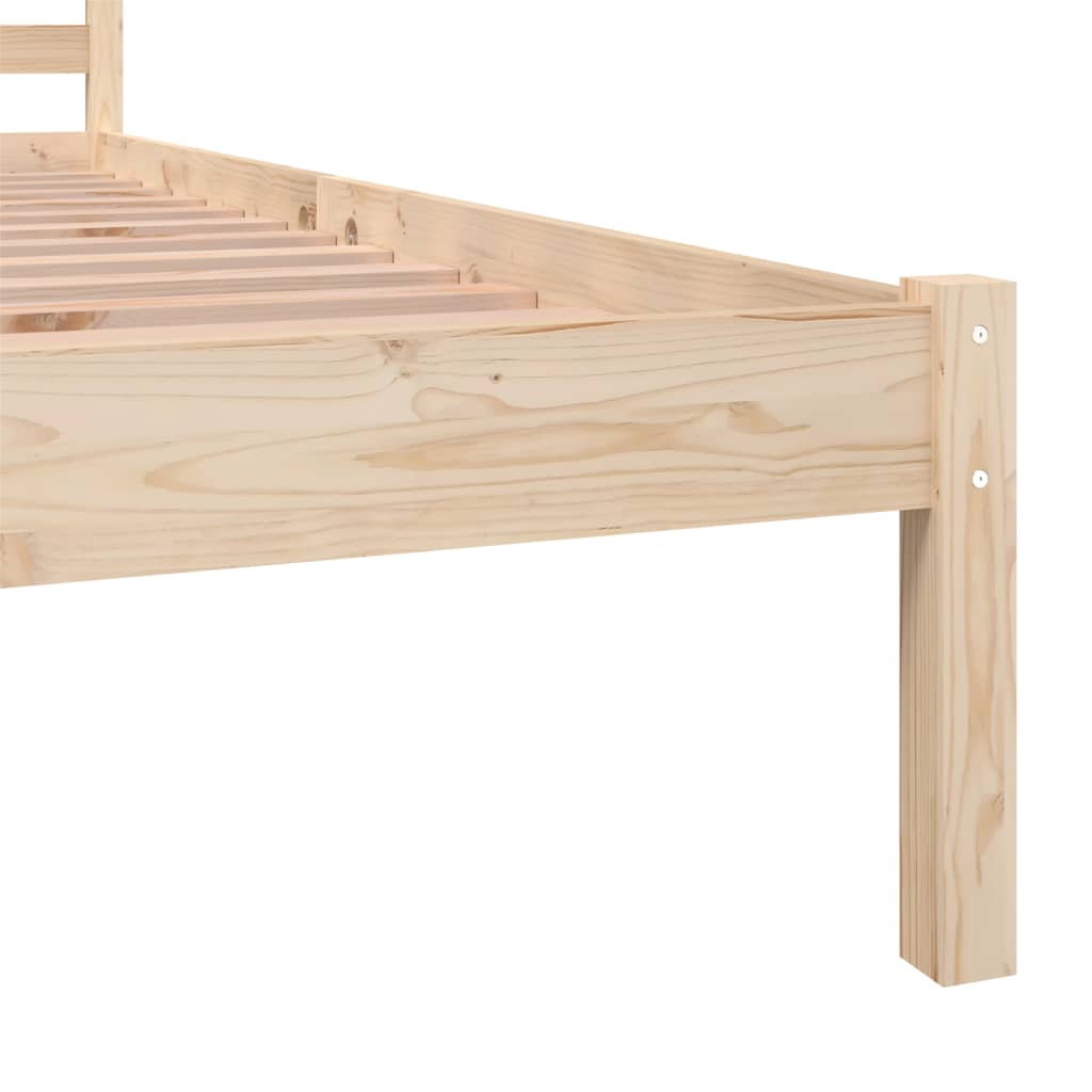 Bed frame without mattress 75x190 cm