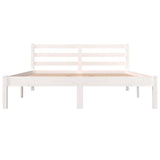 Cadre de lit sans matelas 120x190 cm blanc