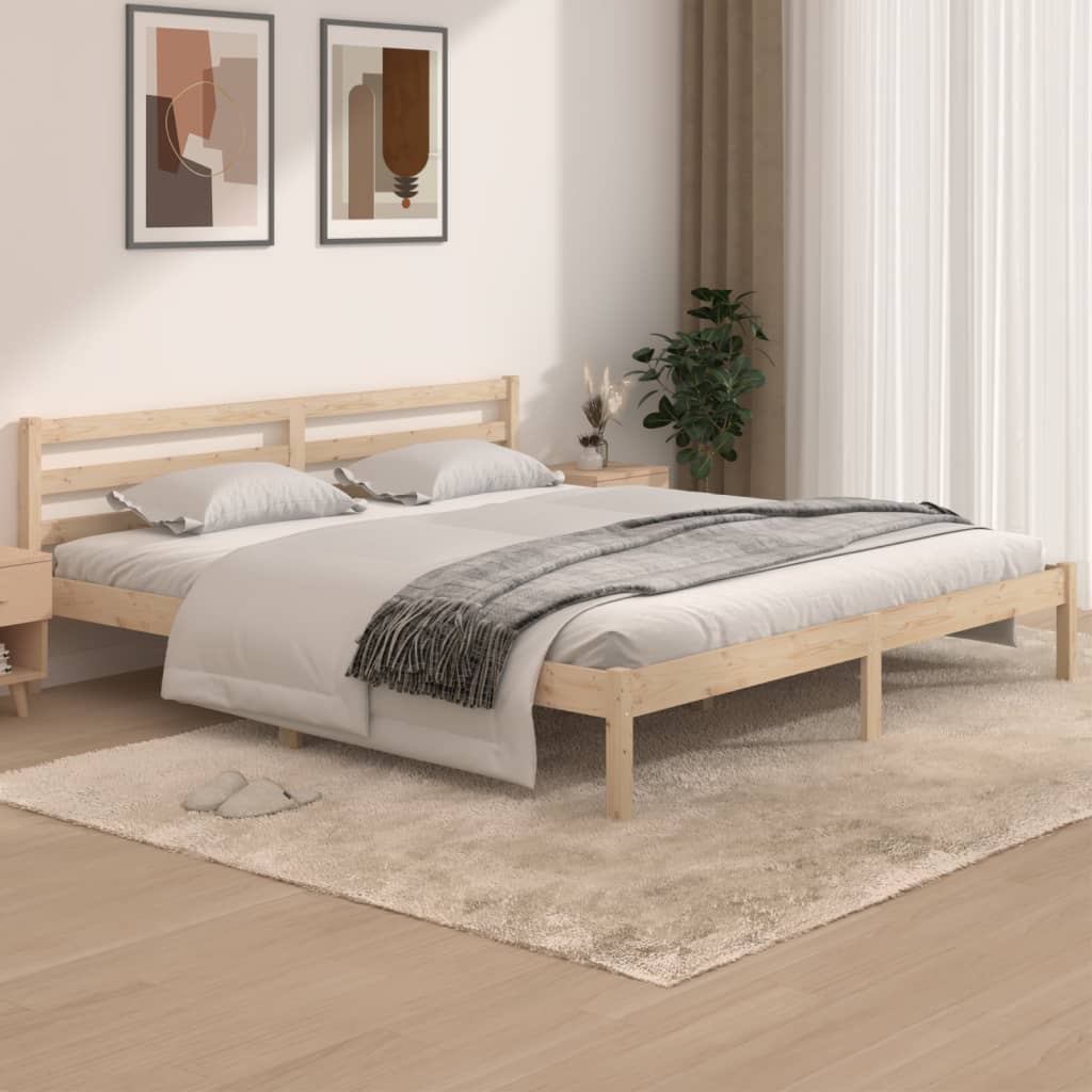 Bed frame without mattress 180x200 cm