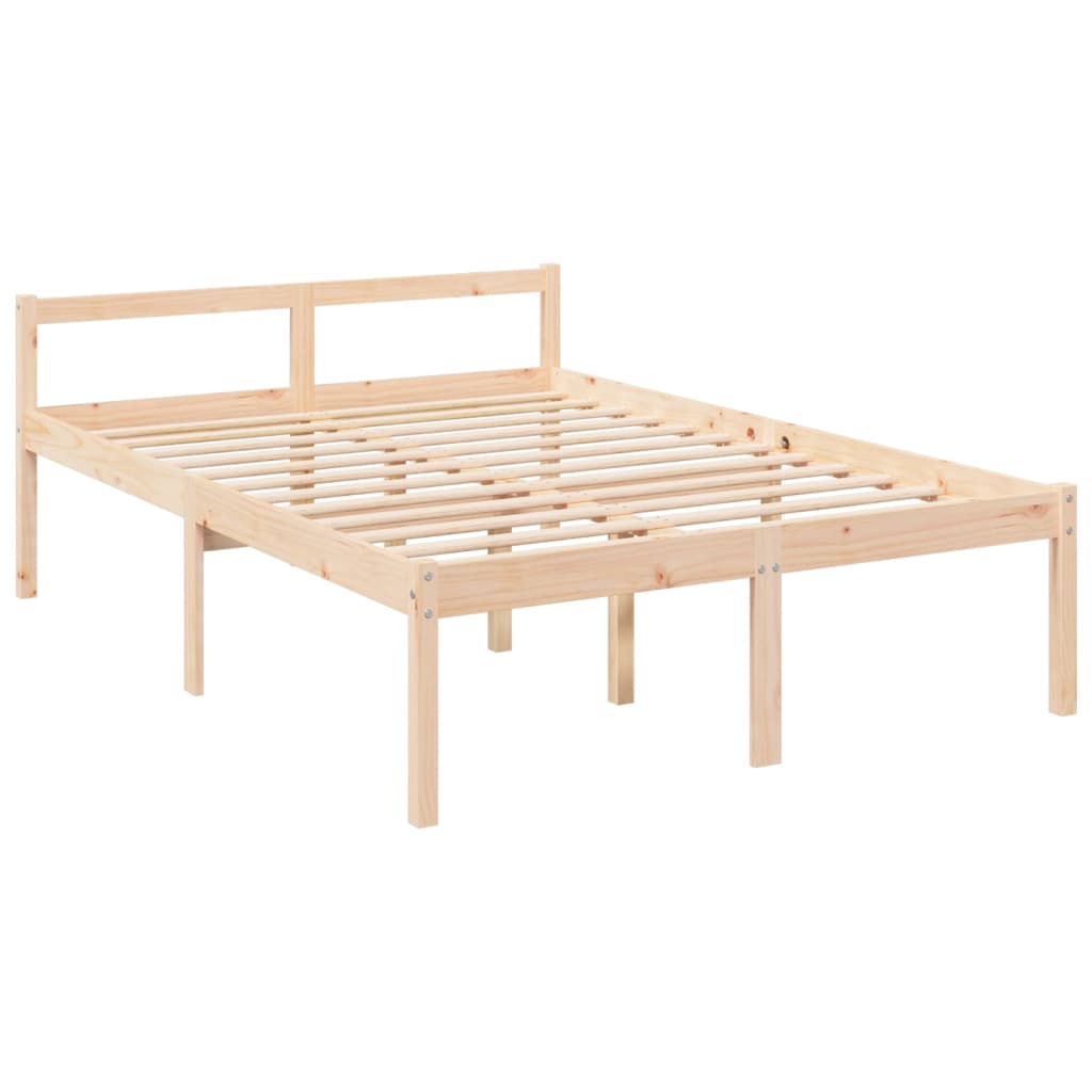 Bed for elderly without mattress 135x190 cm