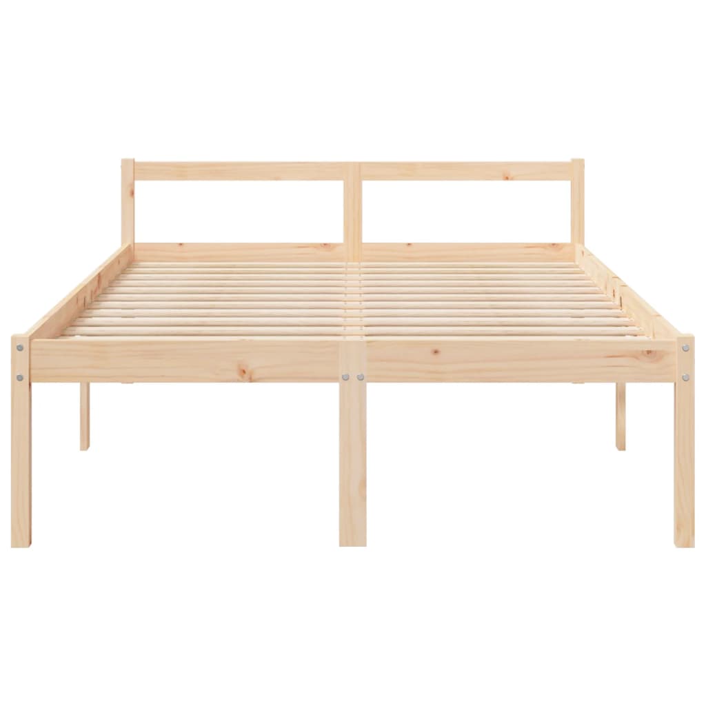 Bed for elderly without mattress 135x190 cm