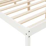 Bed for elderly without mattress 120x200 cm solid pine wood