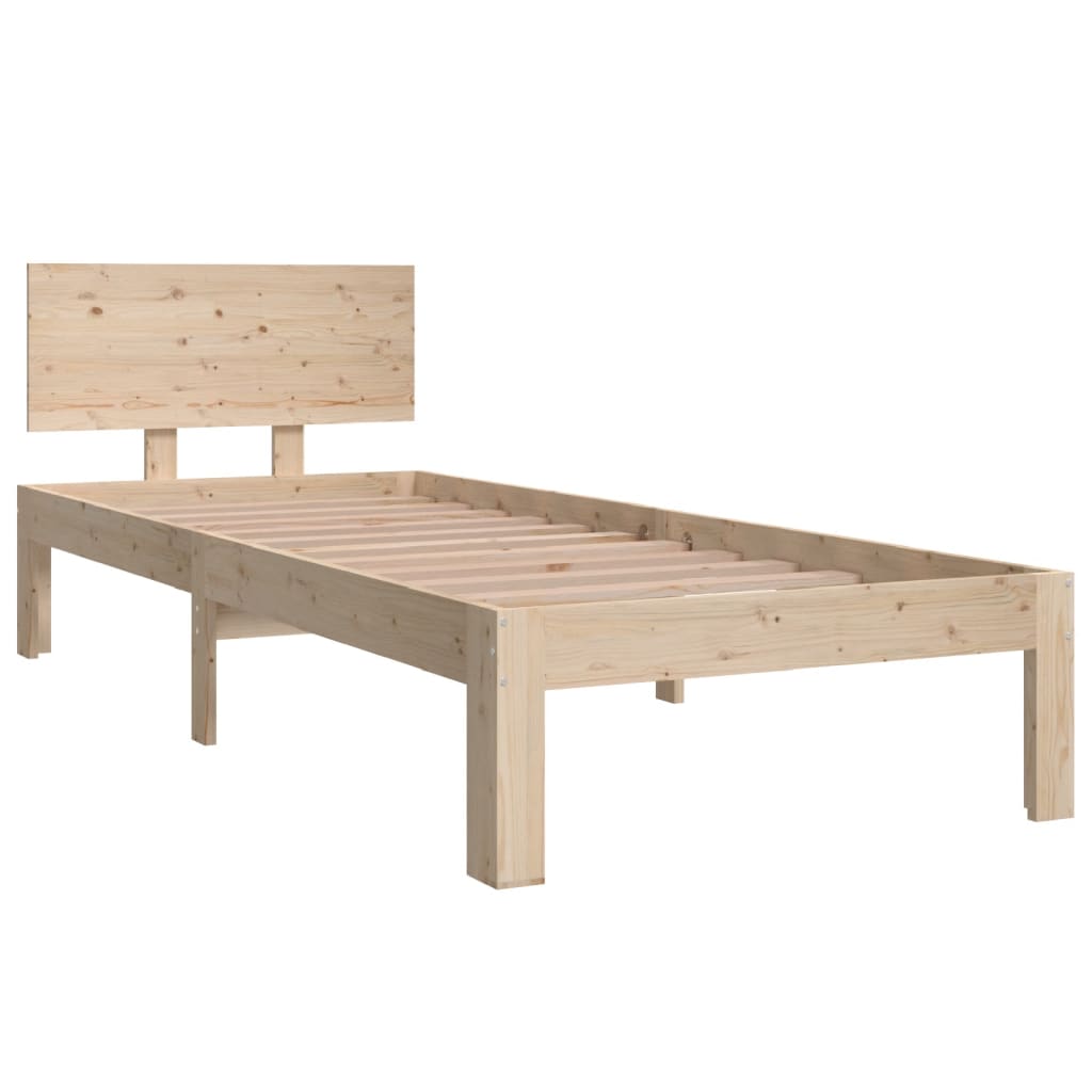 Bed frame without mattress 75x190 cm