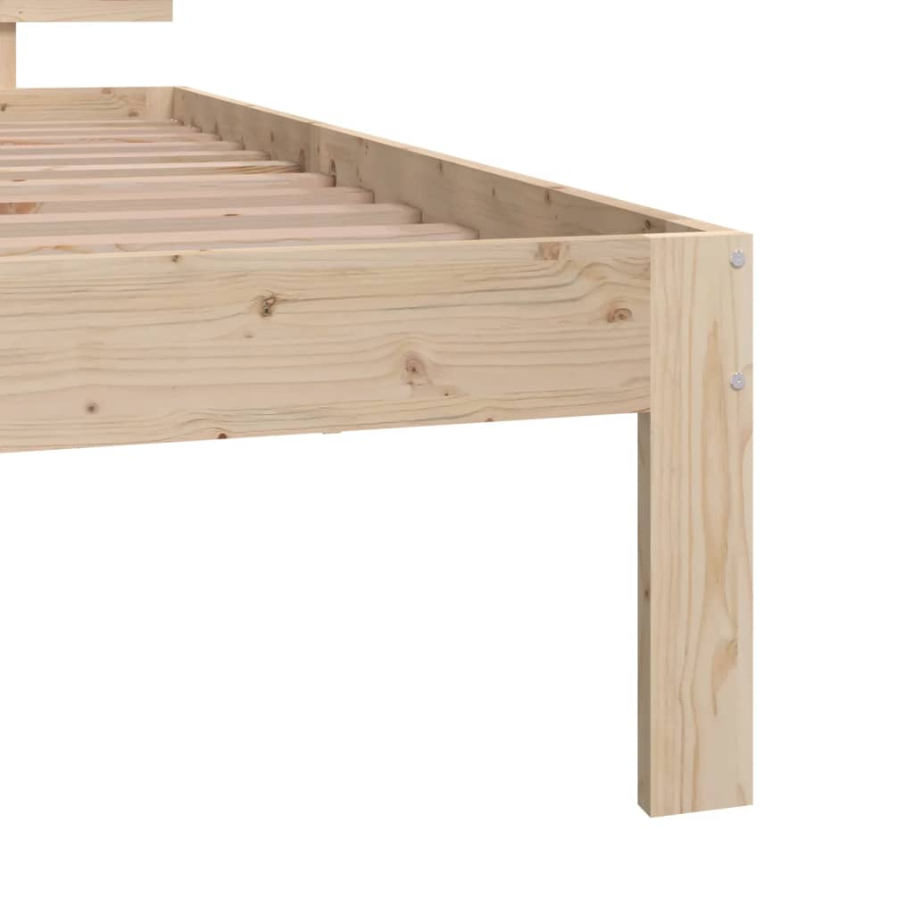 Bed frame without mattress 75x190 cm