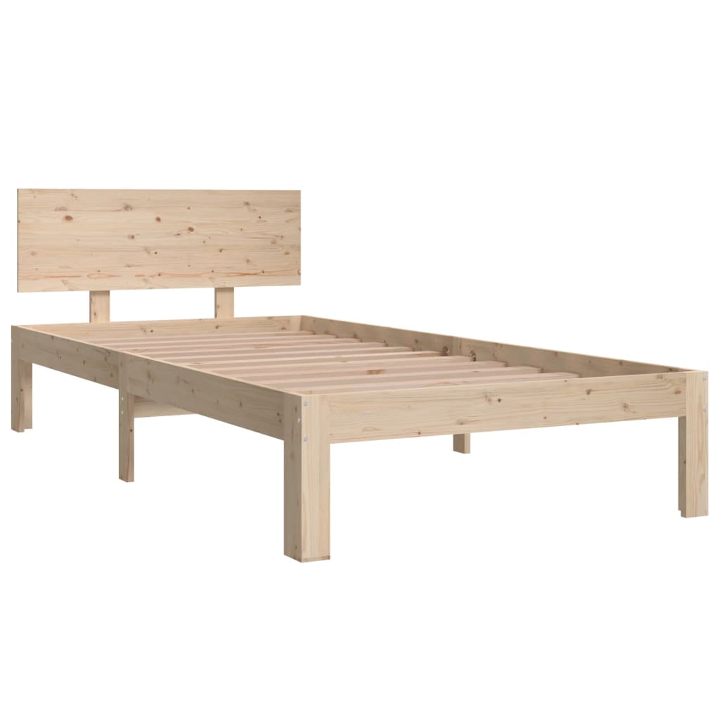 Bed frame without mattress 90x190 cm