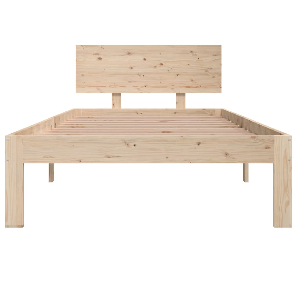 Bed frame without mattress 90x190 cm