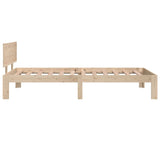 Bed frame without mattress 90x190 cm