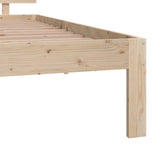 Bed frame without mattress 90x190 cm