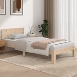 Bed frame without mattress 90x190 cm