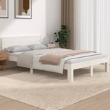 Bed frame without mattress white 120x190 cm