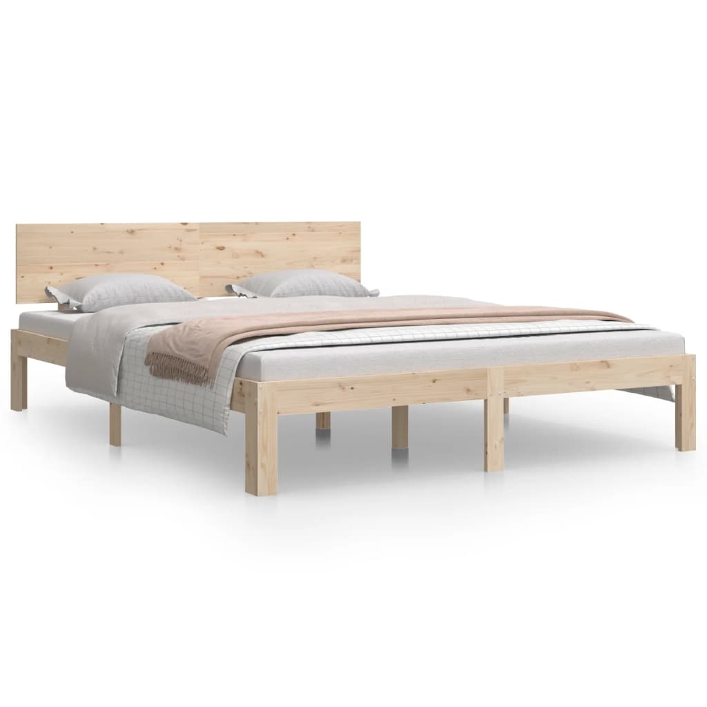 Bed frame without mattress 150x200 cm