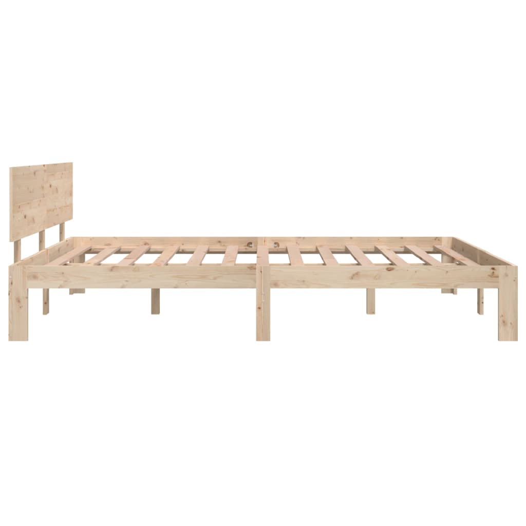 Bed frame without mattress 150x200 cm