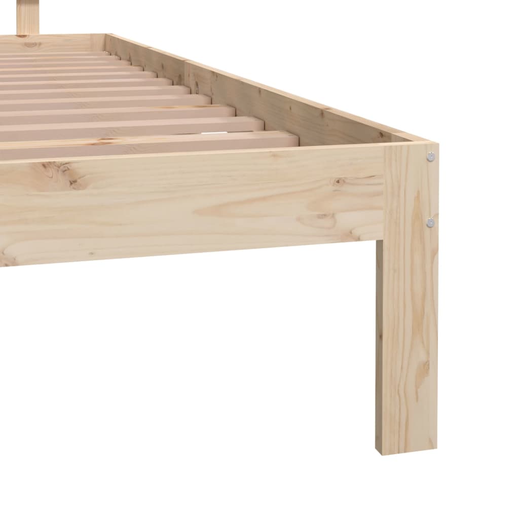 Bed frame without mattress 150x200 cm