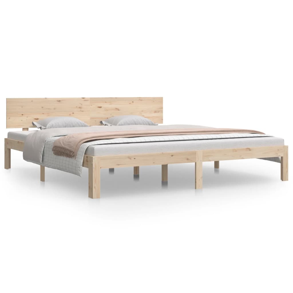 Bed frame without mattress 180x200 cm