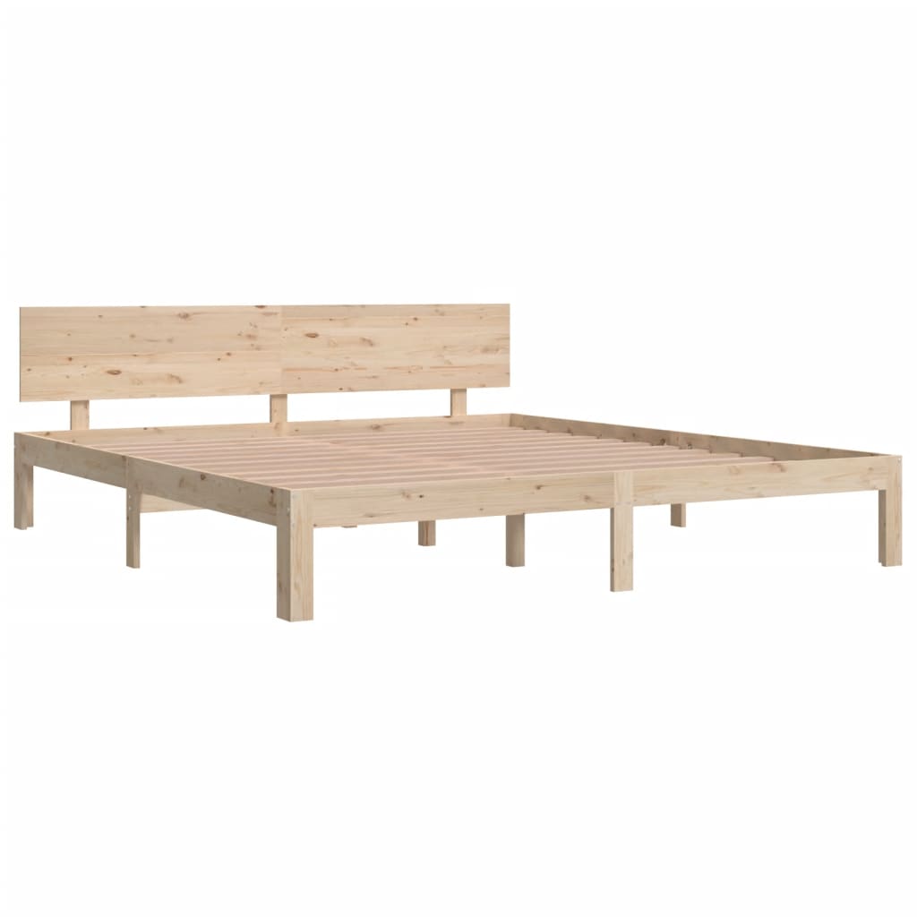 Bed frame without mattress 180x200 cm