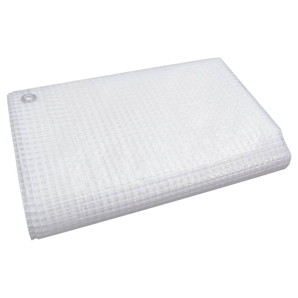 Bâche de gaze 140 g/m² 6x12 m Blanc