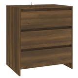 Sideboards 3 Stk. Braune Eiche, Holzwerkstoff