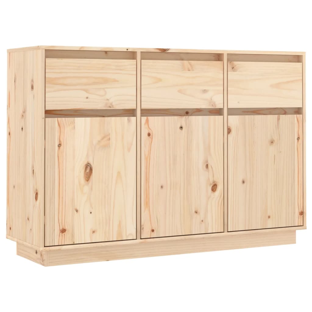 Buffet 110x34x75 cm Bois massif de pin