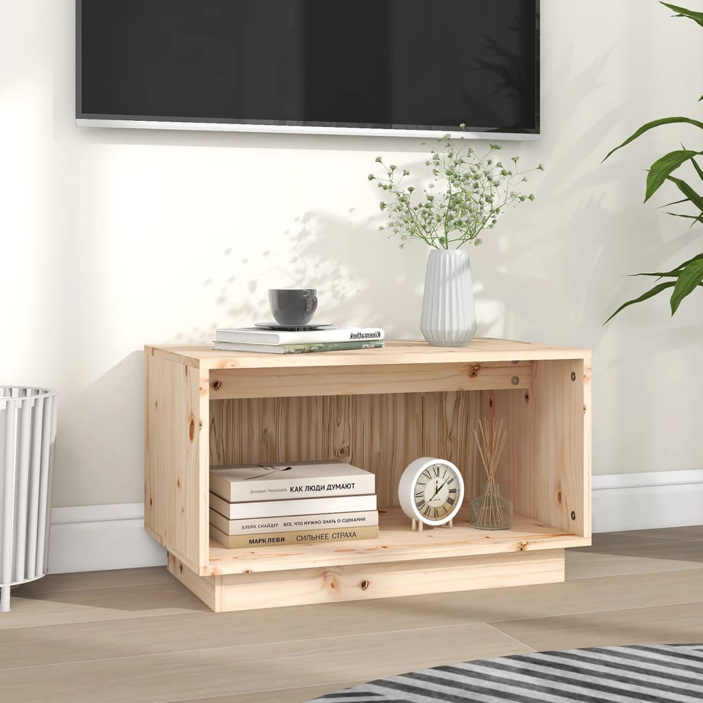 Meuble TV 60x35x35 cm Bois de pin massif