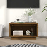 Honey Brown TV Cabinet 60x35x35 cm Solid Pine Wood