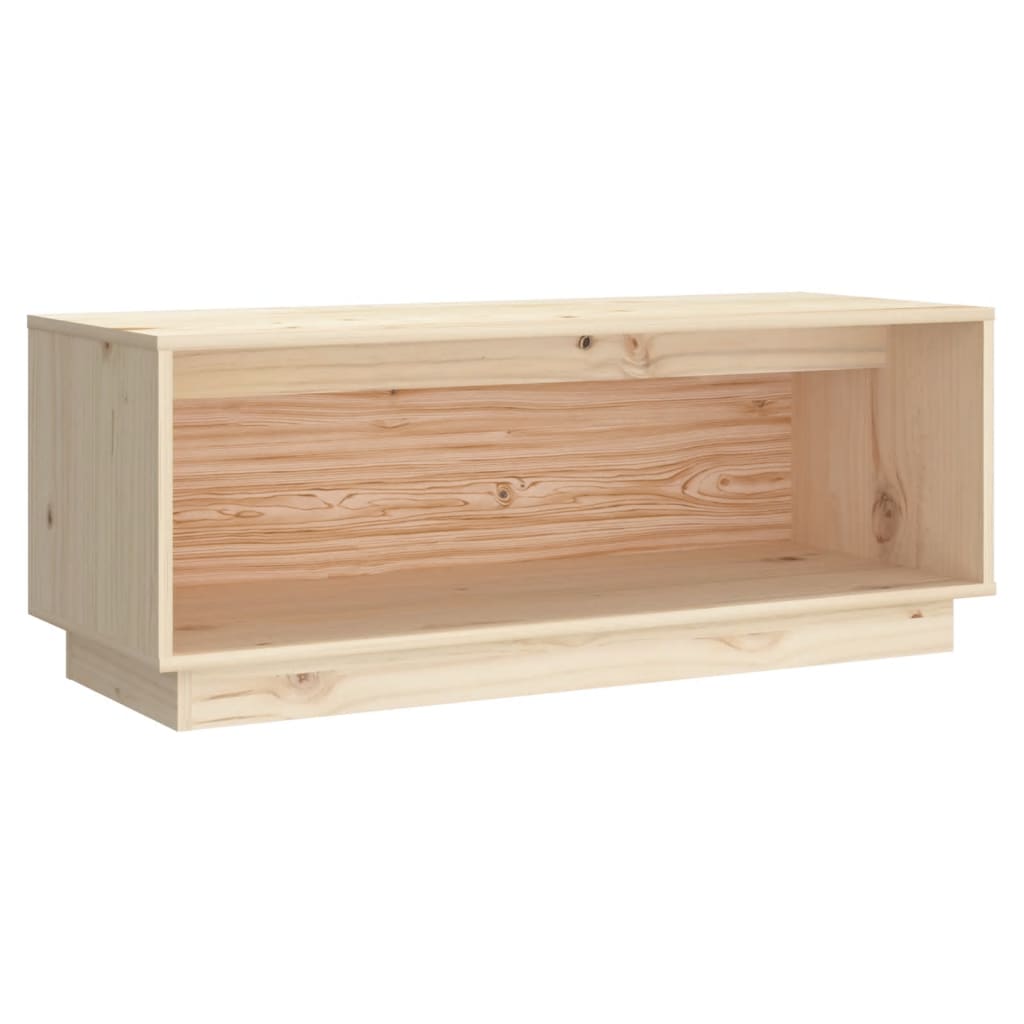 Meuble TV 90x35x35 cm Bois de pin massif