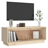 Meuble TV 90x35x35 cm Bois de pin massif