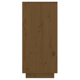 Armoire console Marron miel 60x34x75 cm Bois de pin solide