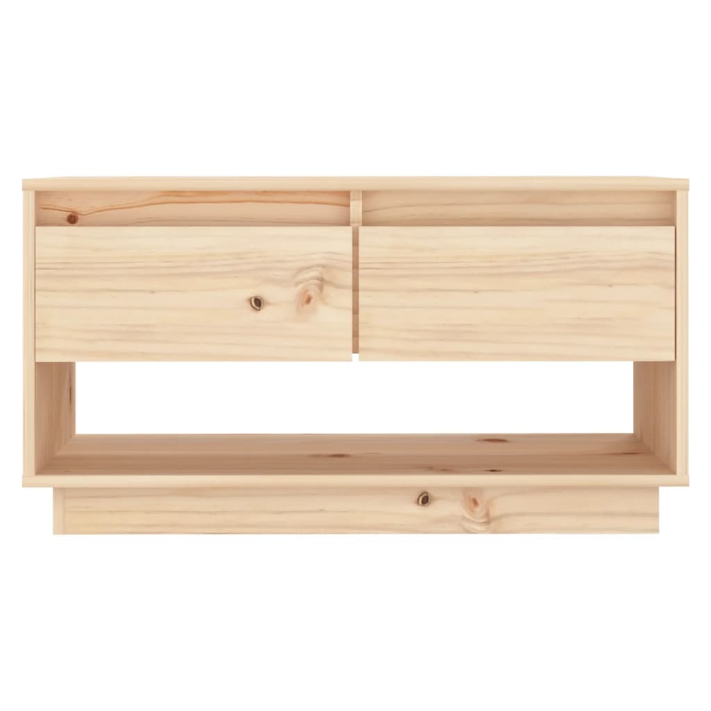 TV cabinet 74x34x40 cm Solid pine wood