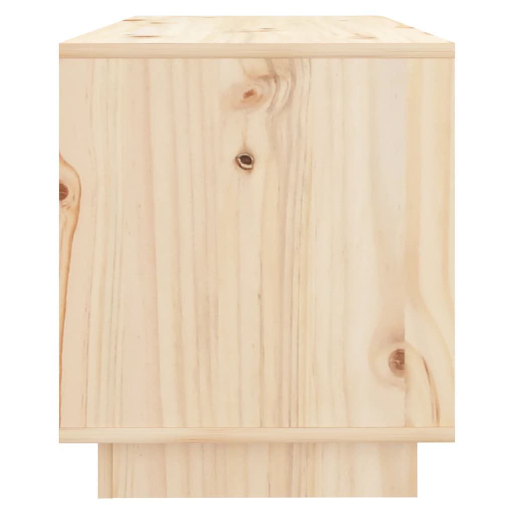 Meuble TV 74x34x40 cm Bois de pin massif