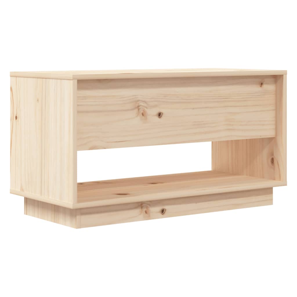 TV cabinet 74x34x40 cm Solid pine wood