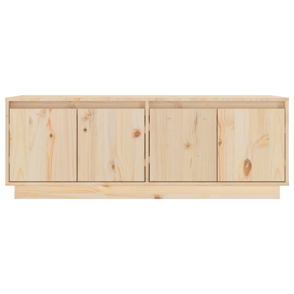 Meuble TV 110x34x40 cm Bois de pin massif