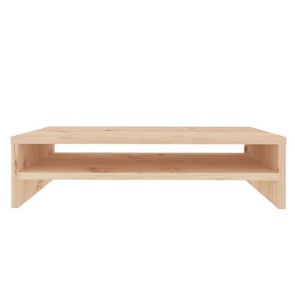 Monitor stand 50x24x13 cm Solid pine wood