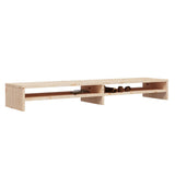 Support de moniteur 100x24x13 cm Bois de pin solide