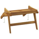 Chaise de jardin Bois de teck solide